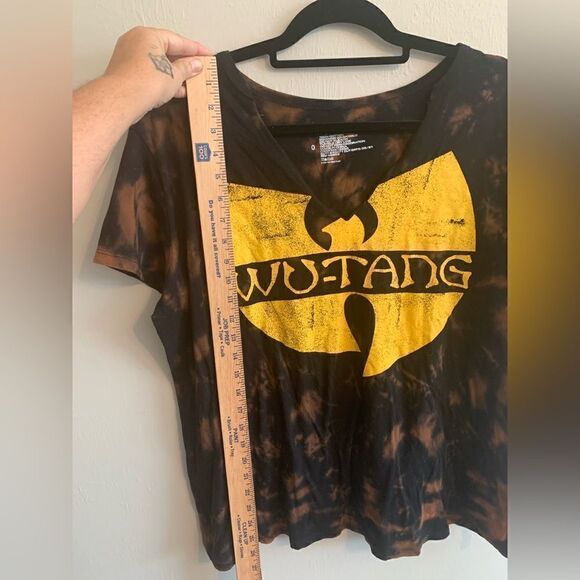 Wutang Brown Tie Dye T shirt size 0 - Picture 6 of 7